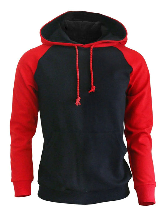 Men's Fleece Hoodie with Raglan Sleeves (New Style)