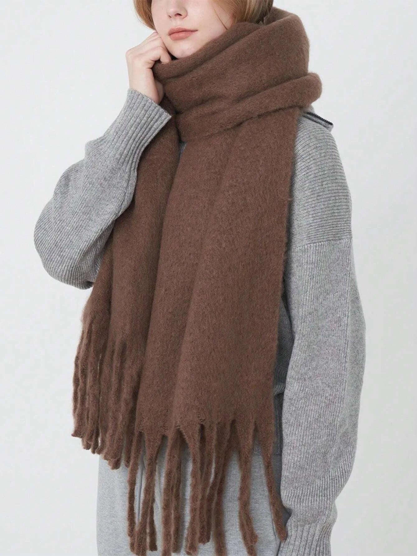Luxury Cashmere Scarf for Women – Soft & Warm Winter Shawl