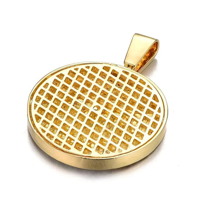 Last Supper Pendant Cuban Chain Necklace