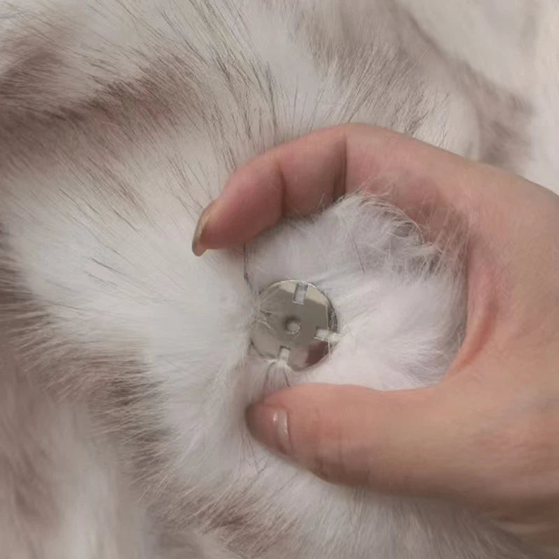 Women's Long Plush Faux Fur Coat – Warm & Stylish Winter Wear