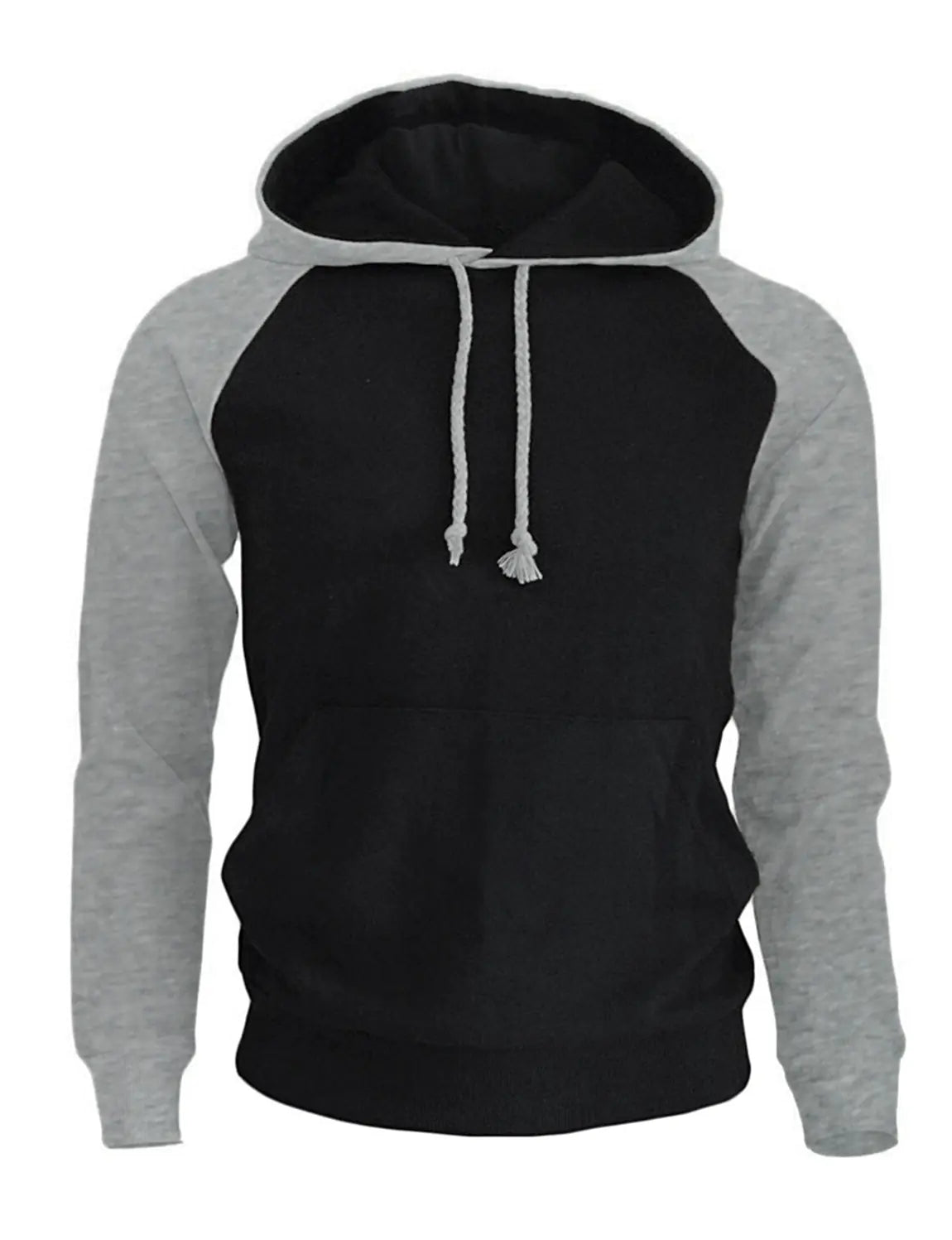 Men's Fleece Hoodie with Raglan Sleeves (New Style)