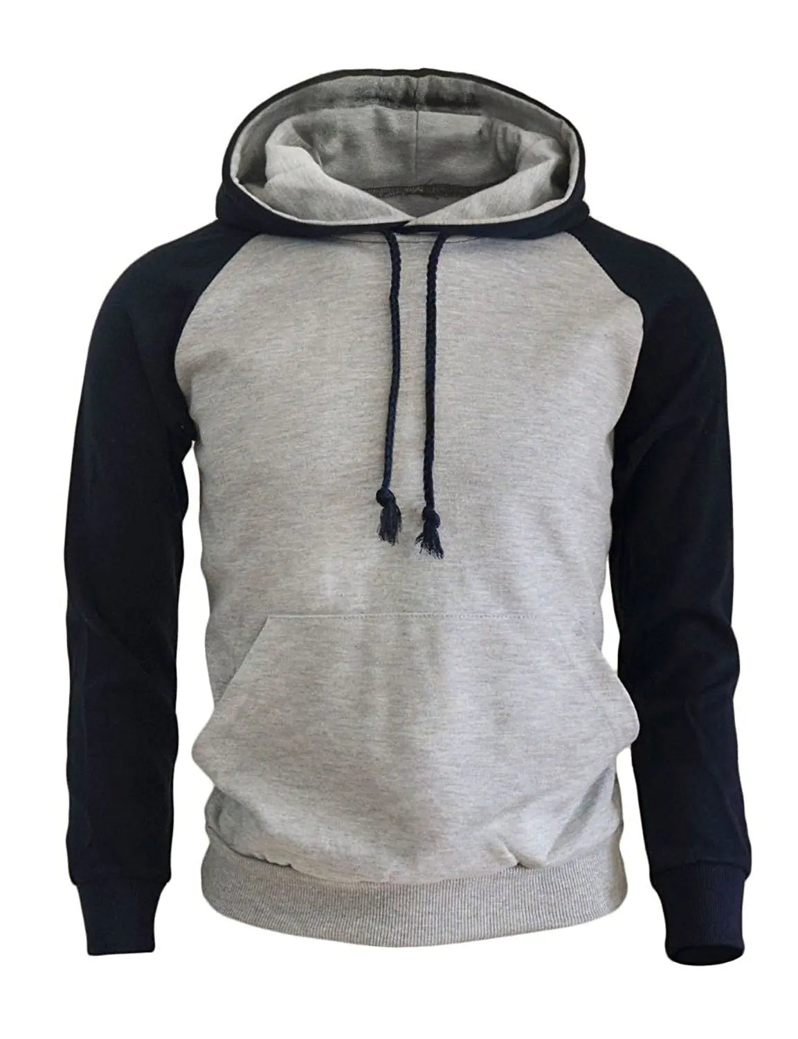 Men's Fleece Hoodie with Raglan Sleeves (New Style)
