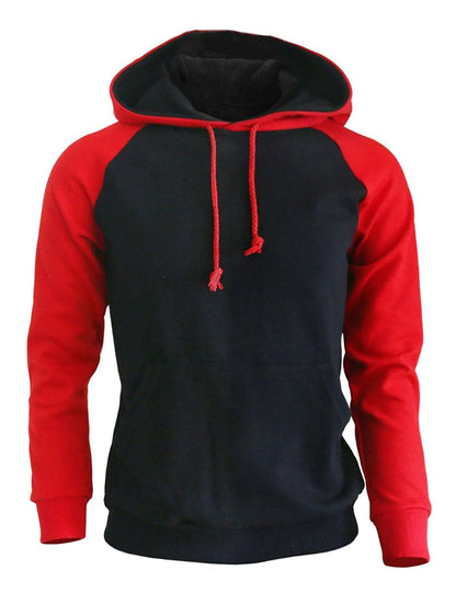 Men's Fleece Hoodie with Raglan Sleeves (New Style)