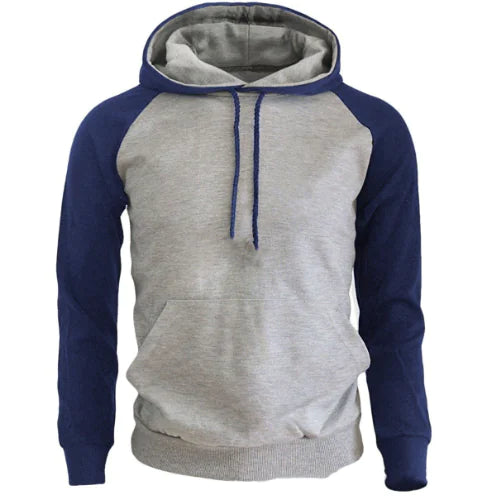Men's Fleece Hoodie with Raglan Sleeves (New Style)