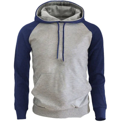 Men's Fleece Hoodie with Raglan Sleeves (New Style)