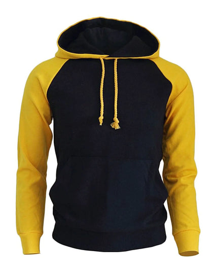 Men's Fleece Hoodie with Raglan Sleeves (New Style)